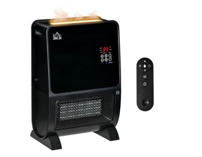 Chauffage humidificateur 2 en 1 HOMCOM , avec éclairage LED …