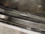 a close up view of the inside of an oven