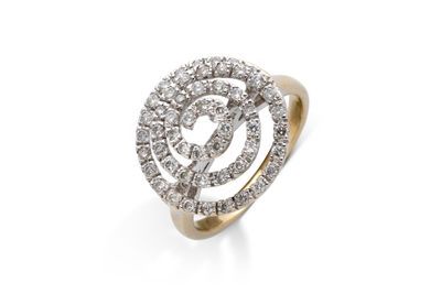 Bague en diamant et or 18 carats