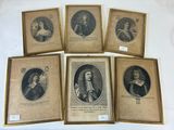 six portraits encadrés d'hommes et de femmes de tous âges