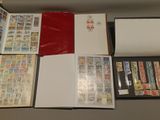 many different types of stamps in a box
