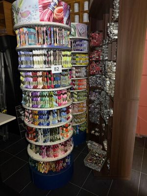 a picture of a store with a lot of items on the shelves