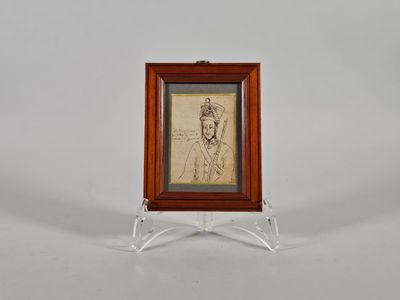 Ecole du XIXe siècle. "Deburau dans le ballet de 1000 f au théâtre des