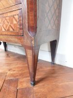 VITRINE de style Louis XVI en bois de placage et marqueterie… (photo 4)
