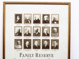 a framed picture of a family reserve of the united states