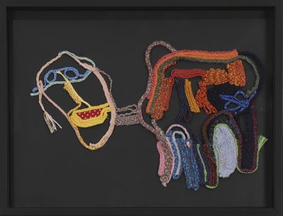 une photo d'une photo représentant un ensemble d'objets au crochet