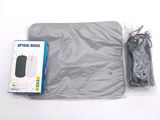 a bag with a mouse and a mouse pad on it