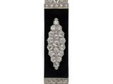une broche Art déco en diamants et onyxine