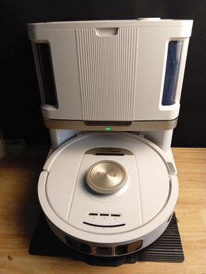 a robot that is sitting on top of a table