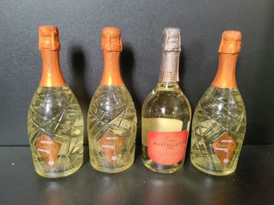 Lot de 8 bouteilles de vin pétillant dont : Antech M Le Mauz… - Photo 1