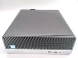 the back of a dell desktop computer on a white surface