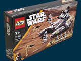 une boîte contenant un ensemble Lego Star Wars