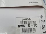 a box with a barcode on it sitting on a table