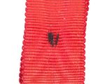 an image of a red ribbon with a star on it