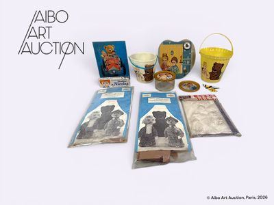Bonne nuit les petits Lot composé de divers objets : une boi…