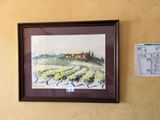 a picture of a painting hanging on the wall