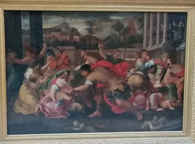 Ecole Française XVIIIème siècle "le massacre des innocents",…