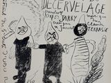an image of a black and white drawing of two people shaking hands