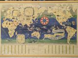 une carte du monde sur laquelle figurent tous les pays