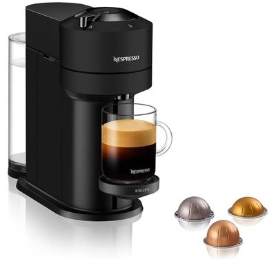 Nespresso Krups Machine à Café Vertuo Next Black Mat Sans ac…