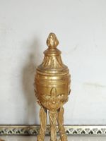 PAIRE DE CASSOLETTES formant bougeoir en forme d'athénienne … (photo 6)