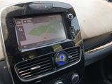 a car dashboard with a gps device in it