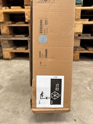 the box is empty and ready to be packed for shipping