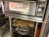 an oven that has a lot of food inside of it