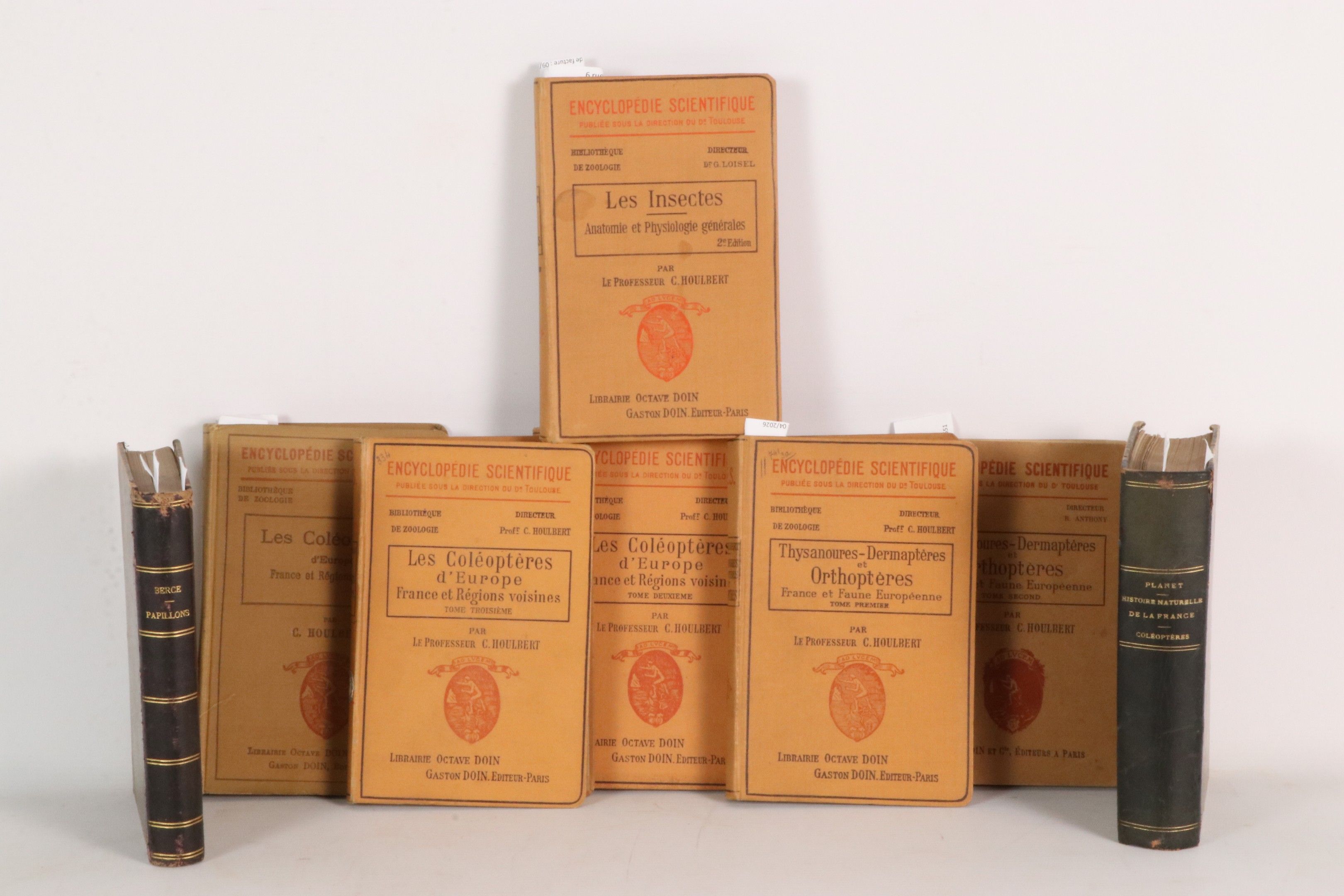 [ENTOMOLOGIE] HOULBERT C. Encyclopédie scientifique, Bibliot…