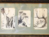 a picture of a picture of an elephant and other animals