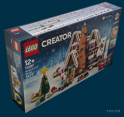 une boîte contenant un coffret Lego Creator