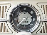 a close up of a car ' s dashboard with a speedometer