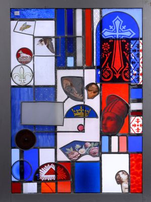 Jean VILLETTE, Maitre verrier « Jeux de couleurs et de matiè…