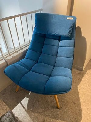 1 Fauteuil fixe LULEA. 87 x 105 x 100 cm, revêtement en tiss…