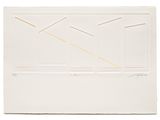 an image of a white piece of paper with yellow lines on it