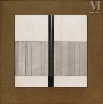 Luc PEIRE (1916-1994) Graphie 1204, 1977