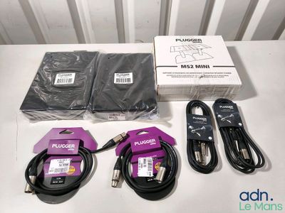 a couple of cables that are sitting on a table