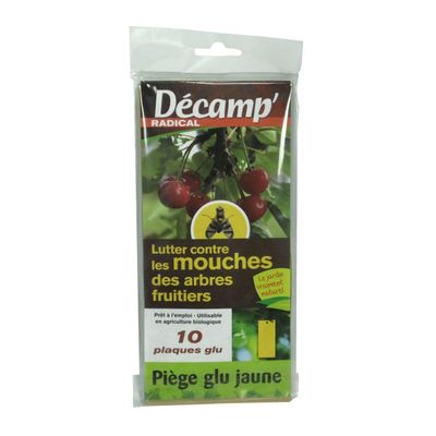 DÉCAMP' - Piège glu jaune - Protection arbres fruitiers - Lu…