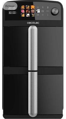 Cecotec Friteuse à Air de 10L avec Cuves Superposées Cecofry…