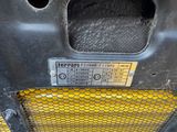 a close up view of the front bumper of a vehicle