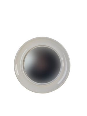 Miroir circulaire en pastique gris