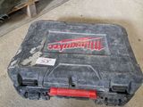 a tool box that is sitting on the floor