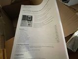 a piece of paper that is sitting in a box