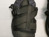 a pair of sandals that are on a white surface