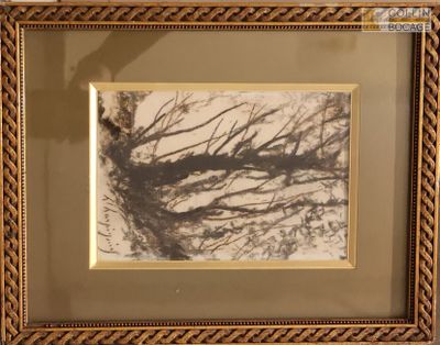 l'image d'une photo représentant un arbre dans un cadre