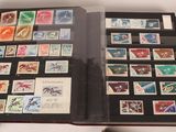 a book with a lot of stamps on it