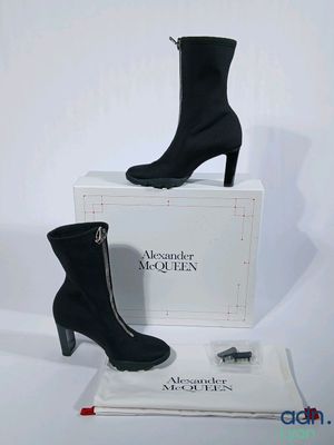 ALEXANDER MC QUEEN - Bottines à fermetures zippées - Pointur…