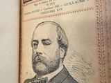 an old book with a picture of a man in a bow tie