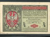 un ancien billet de banque allemand sur lequel figure un oiseau
