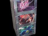 a picture of a box with four different pictures on it